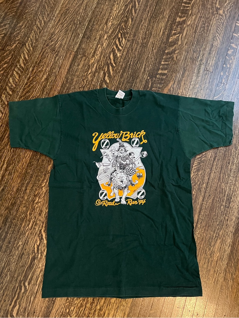 Vintage Yellow Brick Road Run 1994 T Shirt